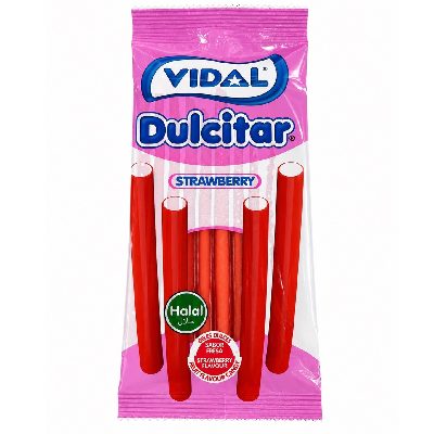 VIDAL GOMAS 90GR LÁPIS MORANGO (917)