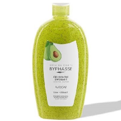 BYPHASSE GEL BANHO EXF. 750ML ABACATE