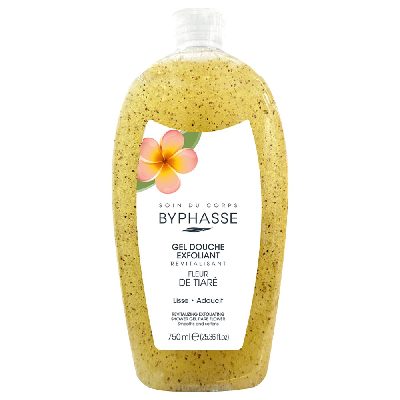 BYPHASSE GEL BANHO EXF. 750ML TIARÉ