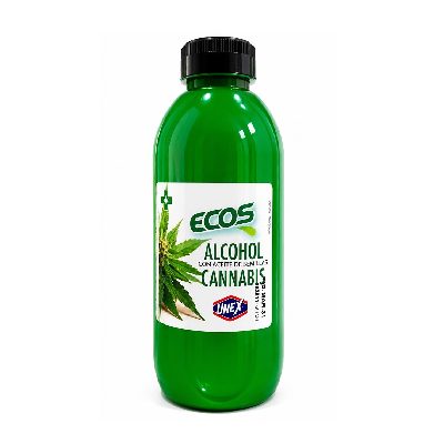 ECOS ALCOOL 250ML C/ AZEITE CANNABIS