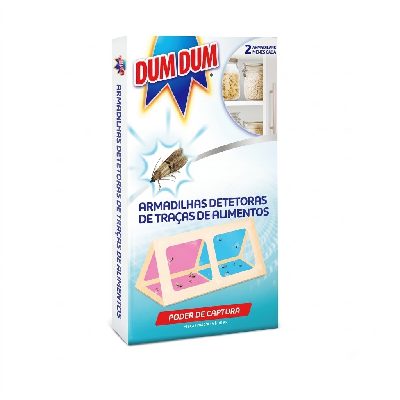 DUM DUM ANTI-TRAÇA ARMADILHA ALIMENTOS