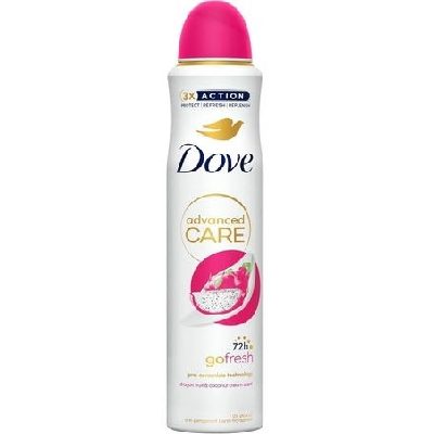 DOVE DEO SPRAY 250ML DRAGON FRUIT