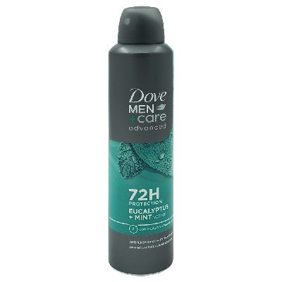 DOVE DEO SPRAY 250ML MEN EUCALYPTUS