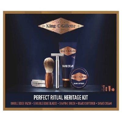 GILLETTE KING C. COFFRET HERITAGE