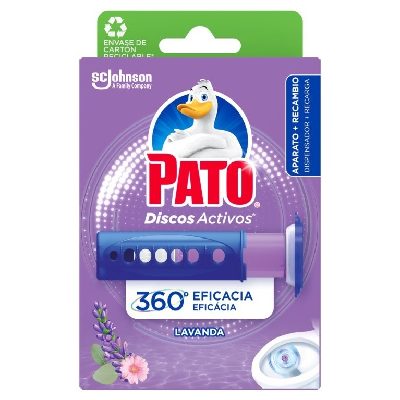 PATO DISCOS ACTIVOS WC 36ML LAVANDA