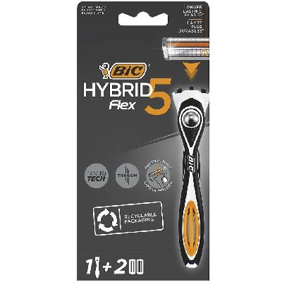 BIC MAQ. HYBRID FLEX5+2 RECARGAS