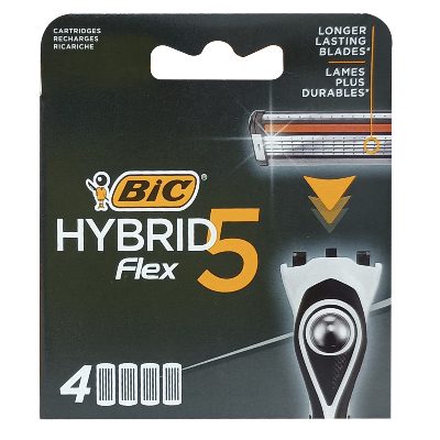BIC RECARGA HYBRID FLEX5 C/4
