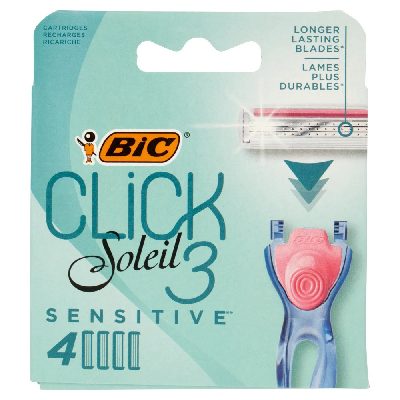 BIC RECARGA SOLEIL CLICK3 SENS. C/4