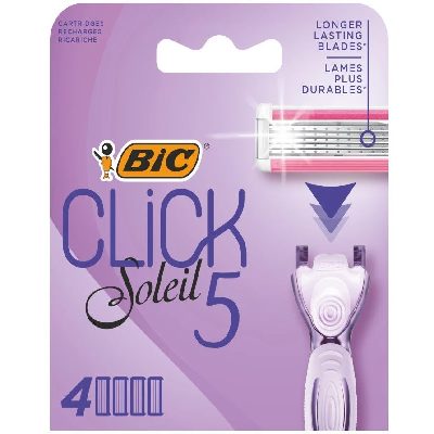 BIC RECARGA SOLEIL CLICK5 C/4