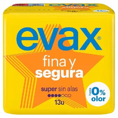 EVAX FINA Y SEGURA S/ ALAS SUPER 13UN