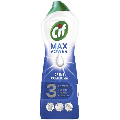 CIF CREME 500ML AZUL C/ LIXIVIA